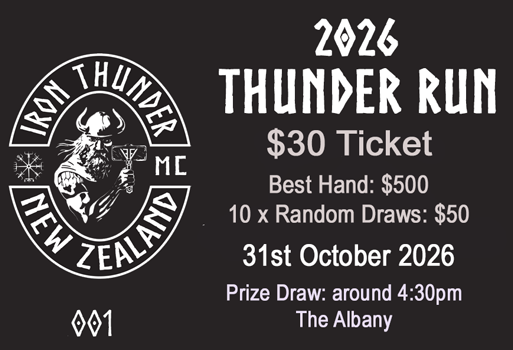 Thunder Run 2026 - Entry Ticket