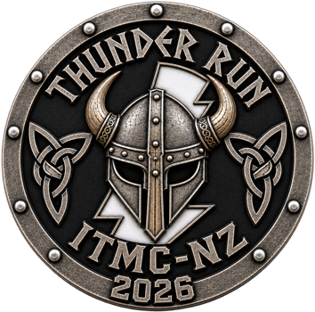 Run Badge - Thunder Run 2026
